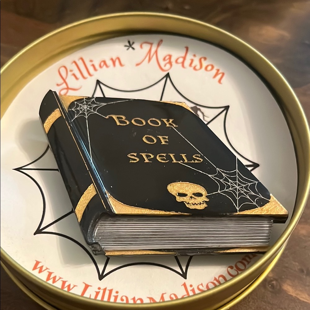 Lillian Madison Book of Spells Brooch